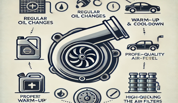راه های نگهداری و افزایش عمر توربو شارژ