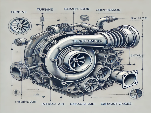 عملکرد موتور توربو شارژر