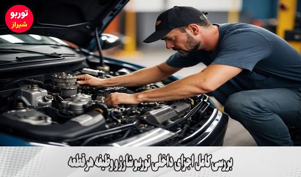 بررسی کامل اجزای داخلی توربو شارژ و وظیفه هر قطعه