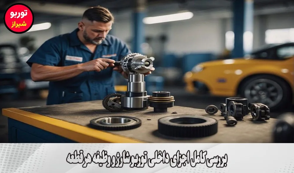 بررسی کامل اجزای داخلی توربو شارژ و وظیفه هر قطعه