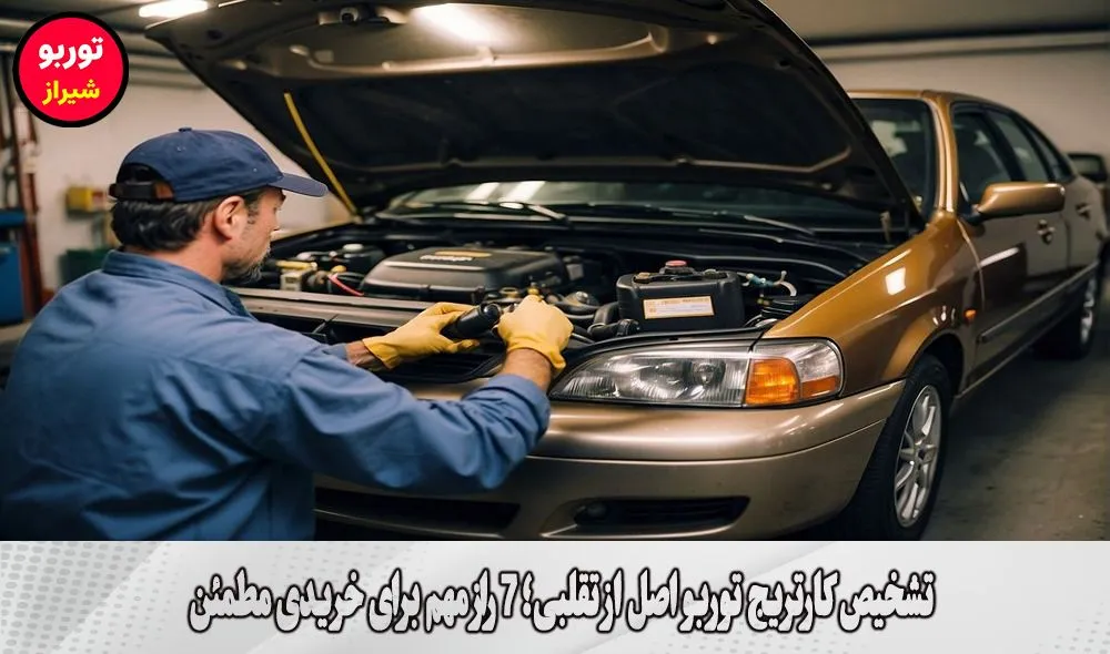 تشخیص کارتریج توربو اصل از تقلبی