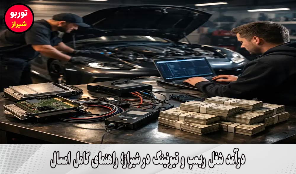 درآمد شغل ریمپ و تیونینگ در شیراز